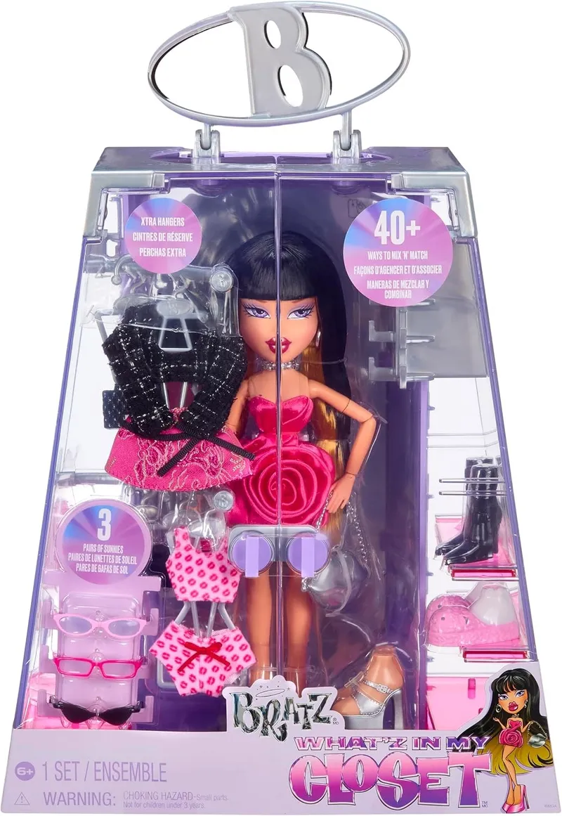 Bratz Closet Playset Z Lalką Akcesoria Moda Strój 247241 Euc