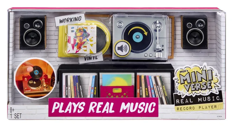 Miniverse Odtwarzacz Płyt Z Muzyką Real Music Record Player 254249