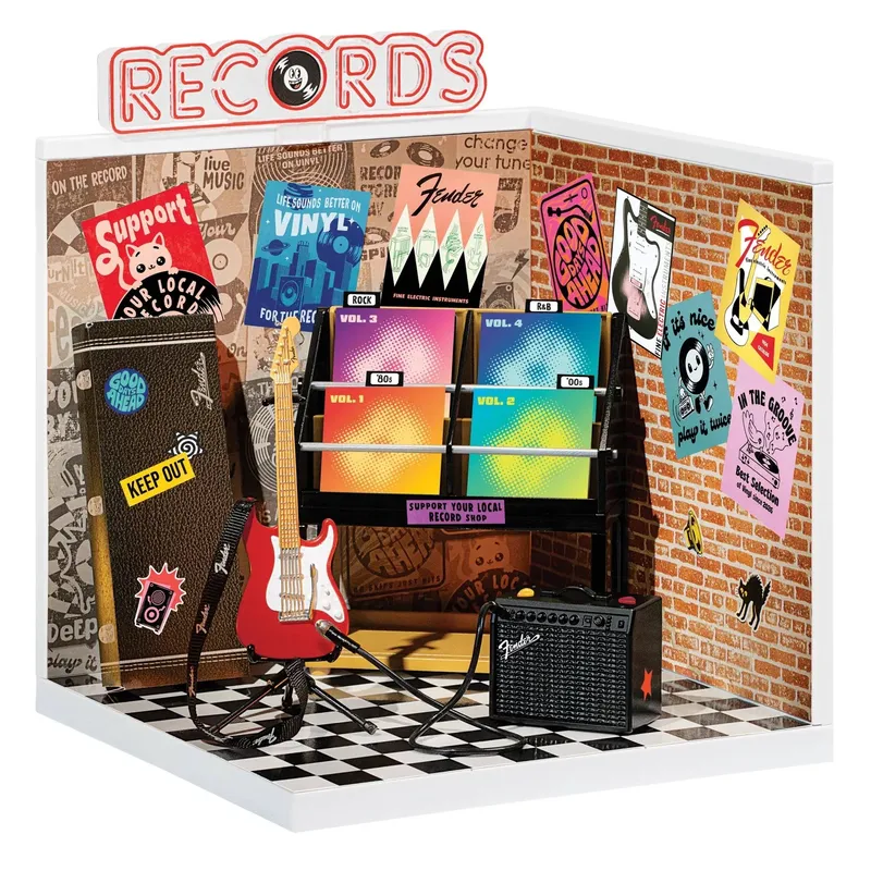 Miniverse Record Shop Figurka Zestaw Mga Toys 253136 Sklep
