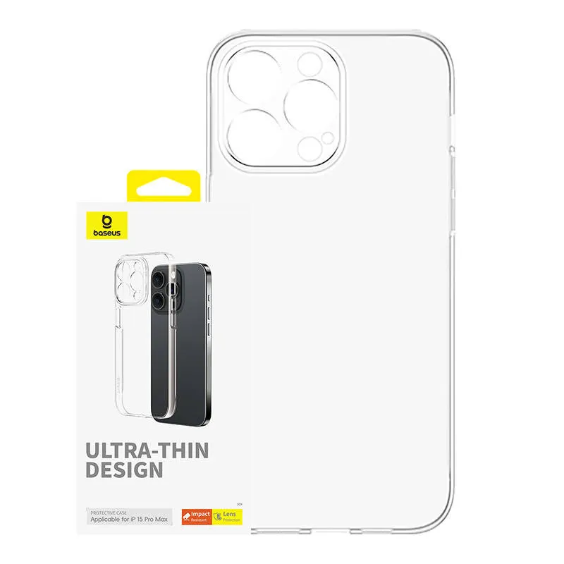 Etui BASEUS OS-Lucent Series IPhone 15 Pro Max - Przezroczyste