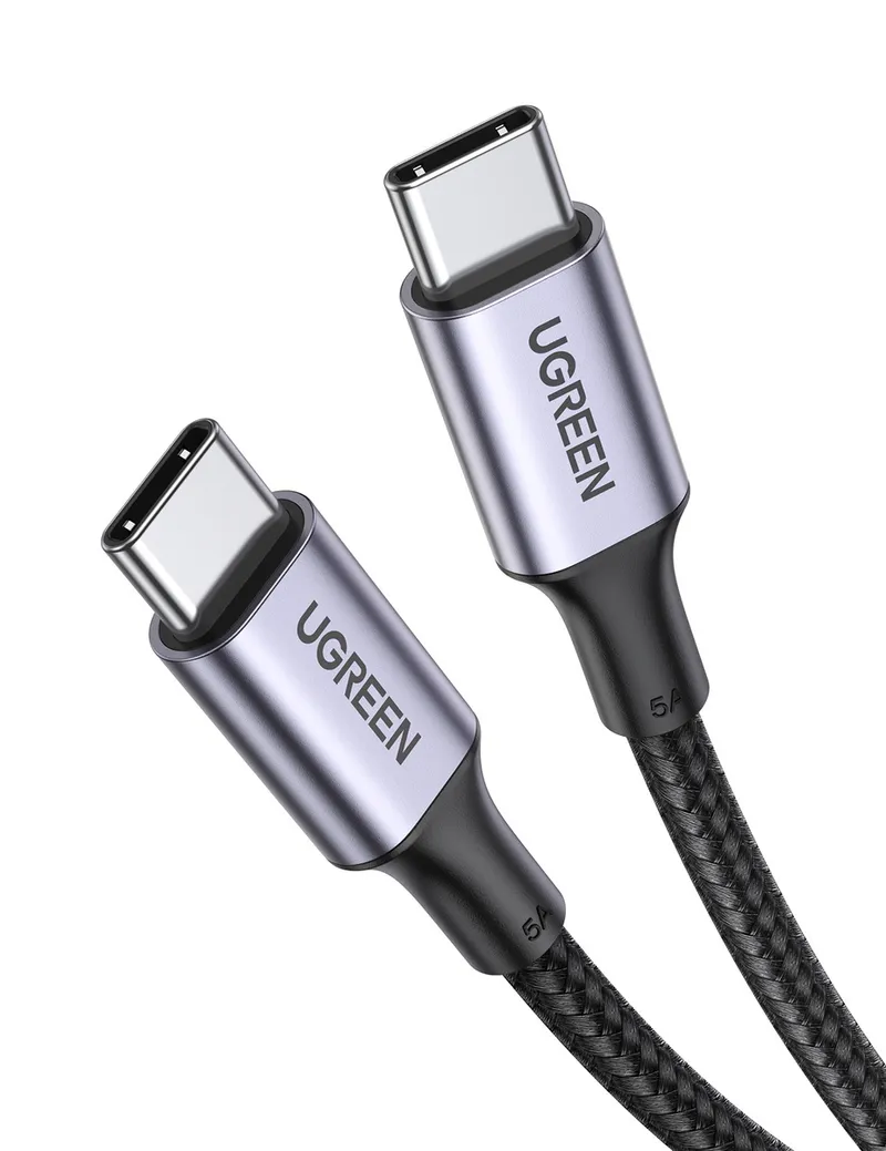 Kabel UGREEN US316 USB-C Do USB-C 1.5m 100W - Czarny