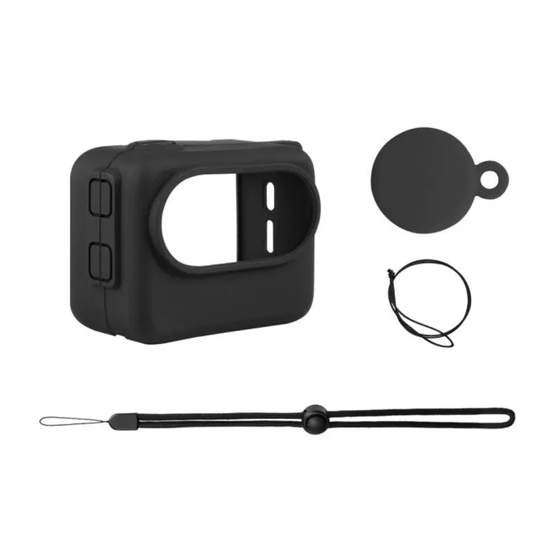 Etui Silikonowe PULUZ Do INSTA360 GO 3 Z Osłoną - Czarny