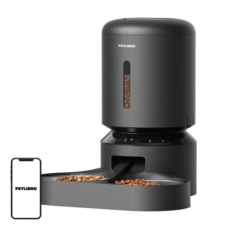 Dozownik Karmy PETLIBRO Granary Wi-Fi 5l - Czarny