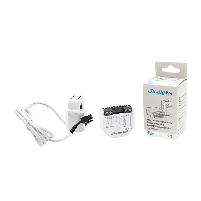 Miernik Energii SHELLY EM GEN3 Wi-Fi Bluetooth