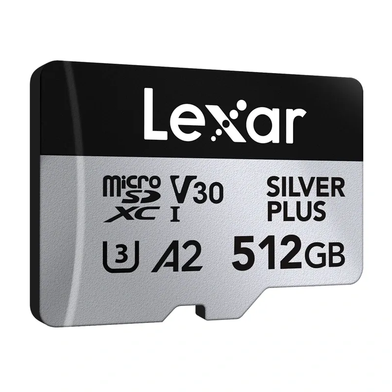 Karta Pamięci LEXAR High-Performance Silver Plus MicroSDXC 512GB + Adapter