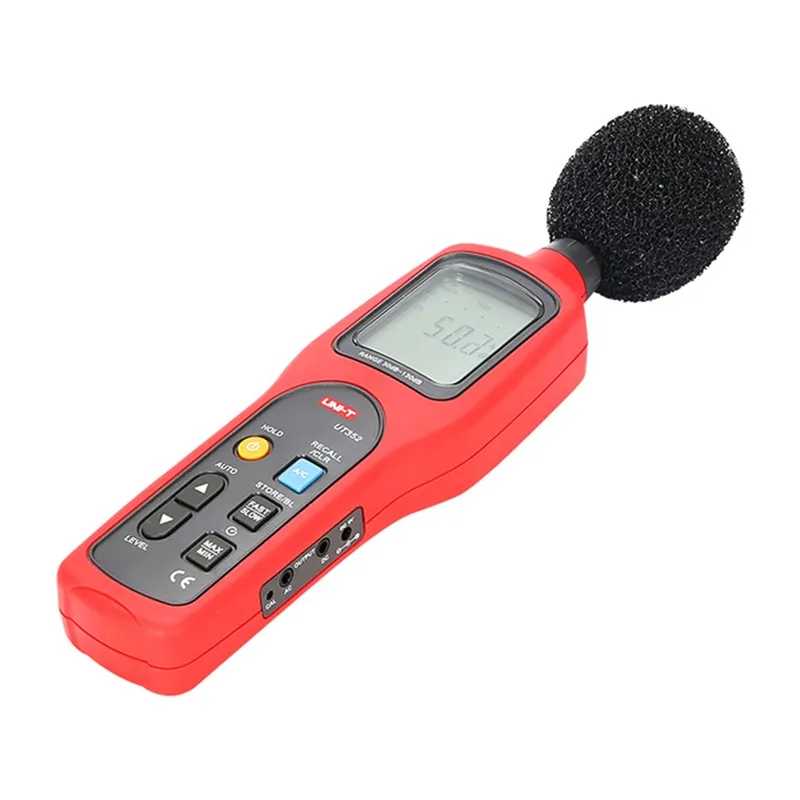 Miernik Poziomu Dźwięku UNI-T UT352 Zakres 30-130 DB