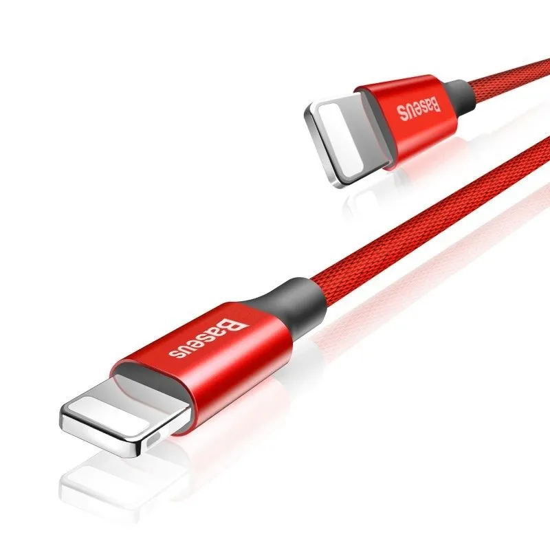 Kabel BASEUS Yiven USB-A Lightning 1,8m - Czerwony