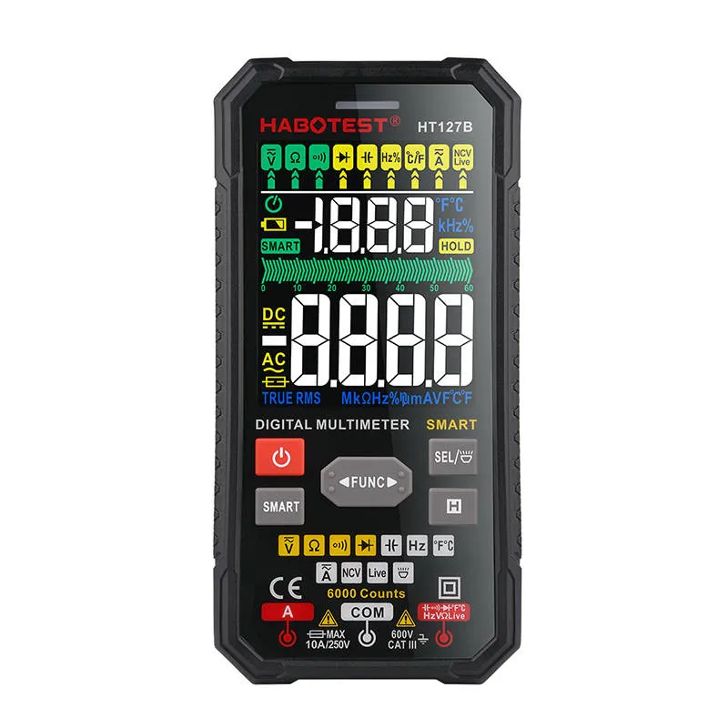 Multimetr Cyfrowy HABOTEST HT127B Z Funkcją NCV