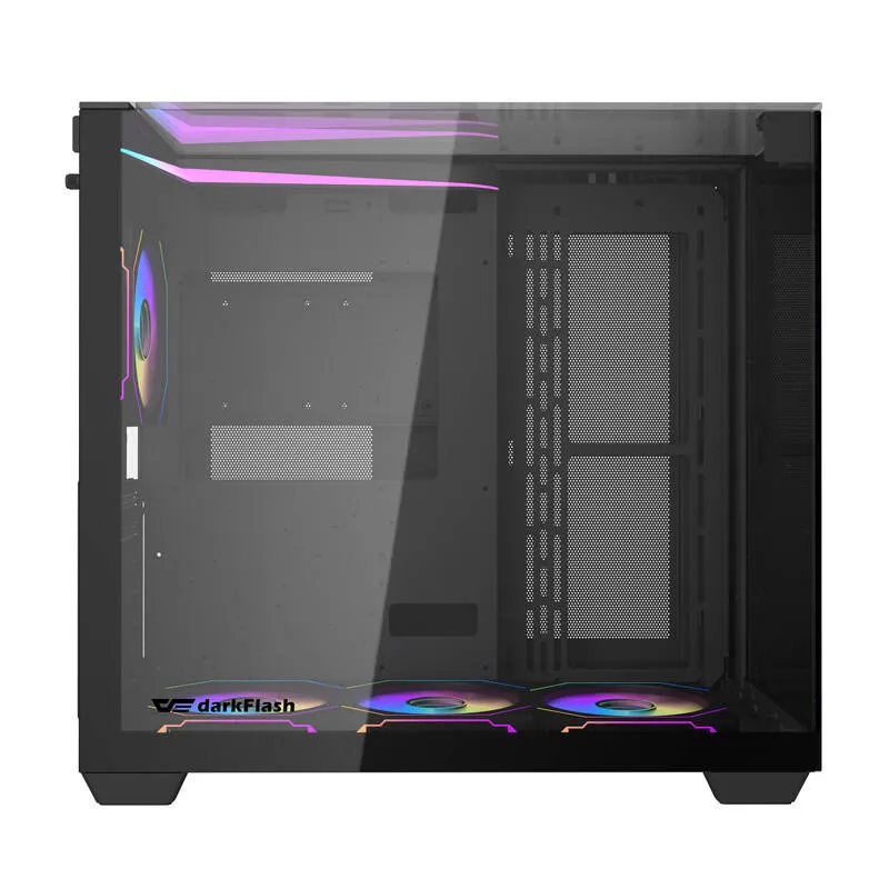 Obudowa Komputerowa DARKFLASH TH285 ATX + 4 Wentylatory - Czarna