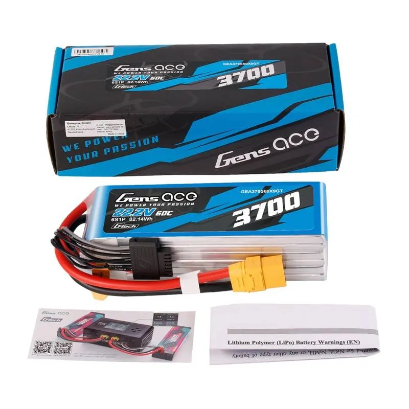Akumulator GENS ACE G-Tech 3700mAh 22,2V 6S XT90