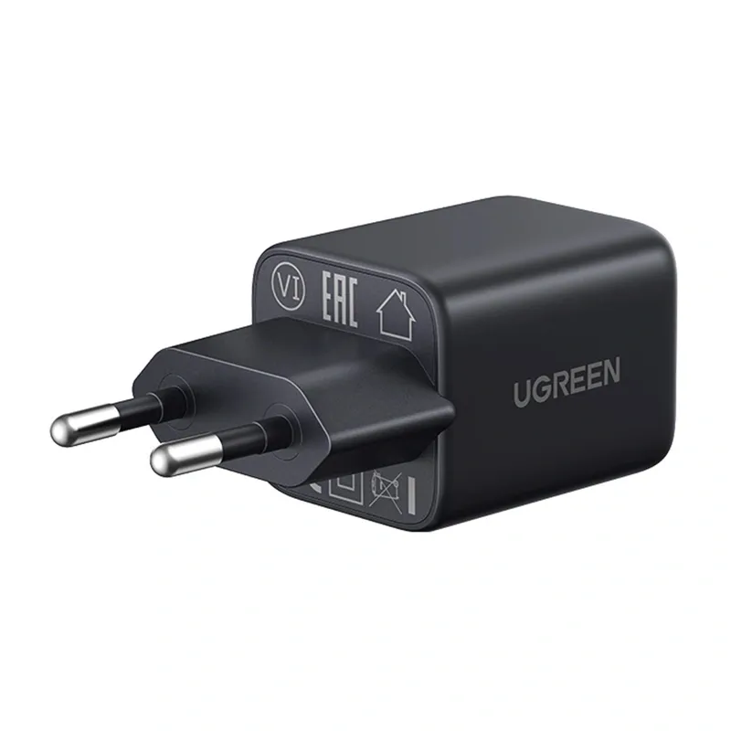 Ładowarka Sieciowa UGREEN X514 USB + USB-C 20W GaN - Czarna