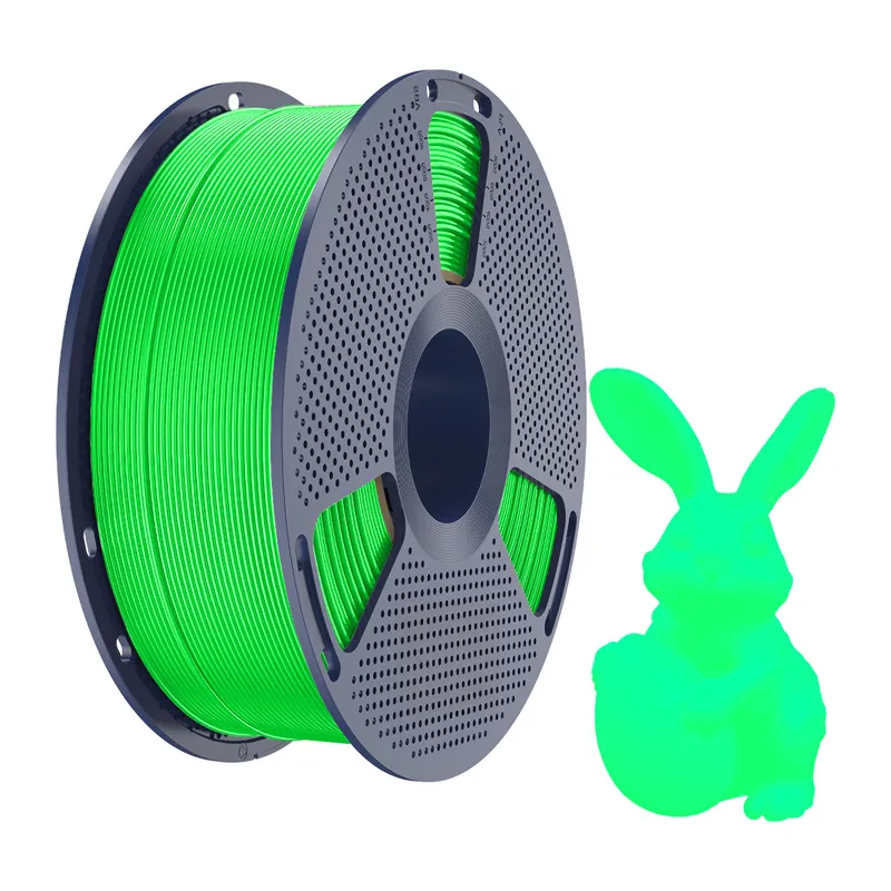 Filament SUNLU PLA Glow In The Dark 1.75mm 1kg (Zielony)
