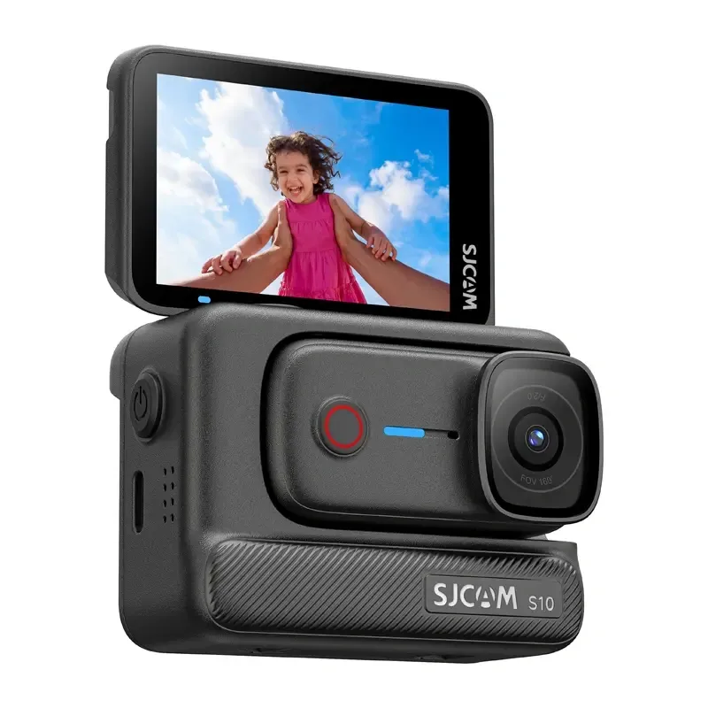 Kamera Sportowa SJCAM S10 4K 128GB Stabilizacja SteadyMotion - Czarna