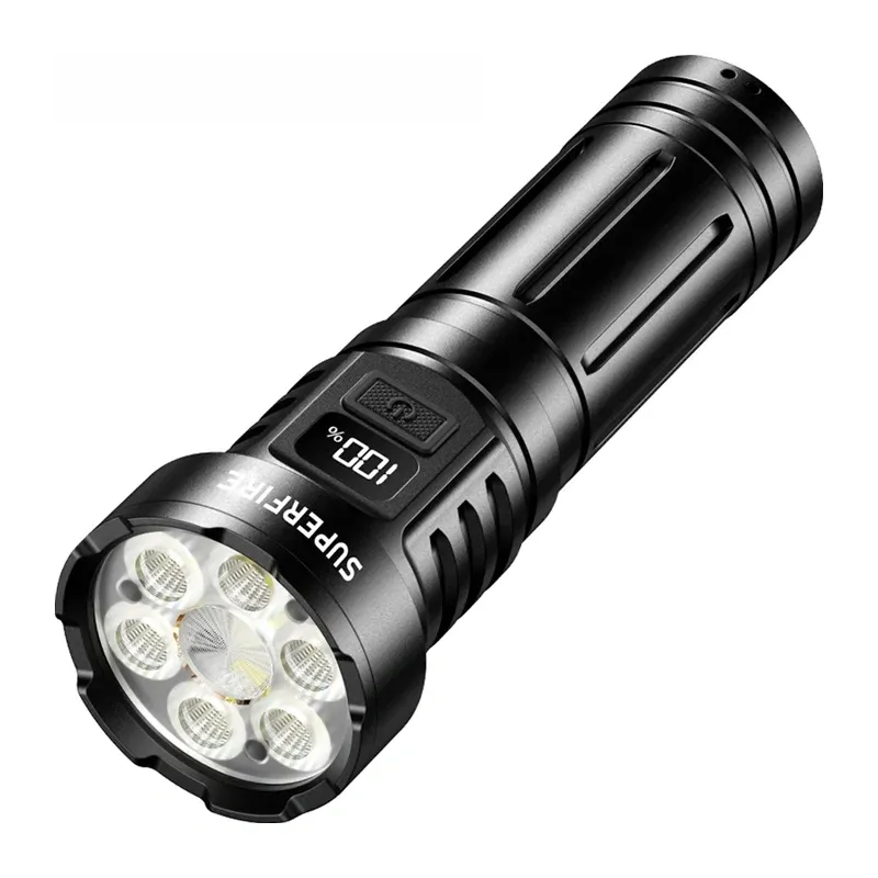 Latarka SUPERFIRE L24 USB-C 2350 Lm - Czarna