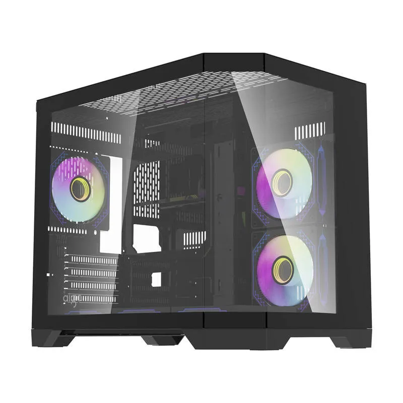 Obudowa Komputerowa DARKFLASH FT418 6 Wentylatorów ARGB - Czarna