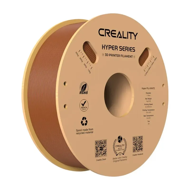 Filament CREALITY Hyper PLA 1 kg Do Druku 3D - Brązowy