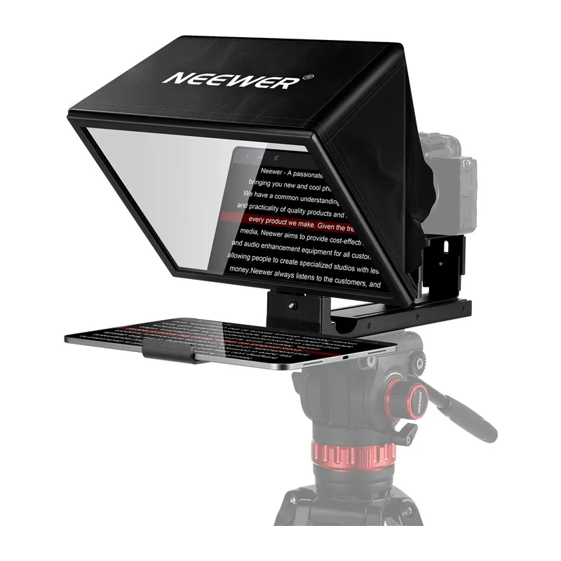 NEEWER BASICS X12B Podnoszony Teleprompter Ze Stopu Aluminium 12"