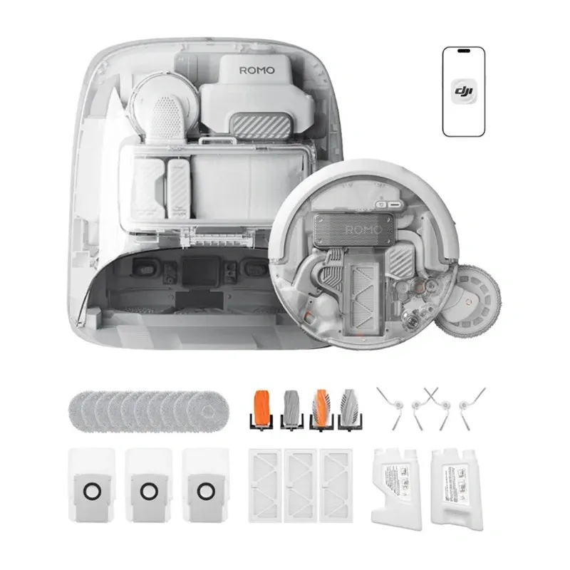 Robot Sprzątający DJI Romo P2 Clean More Combo - 36000 Pa