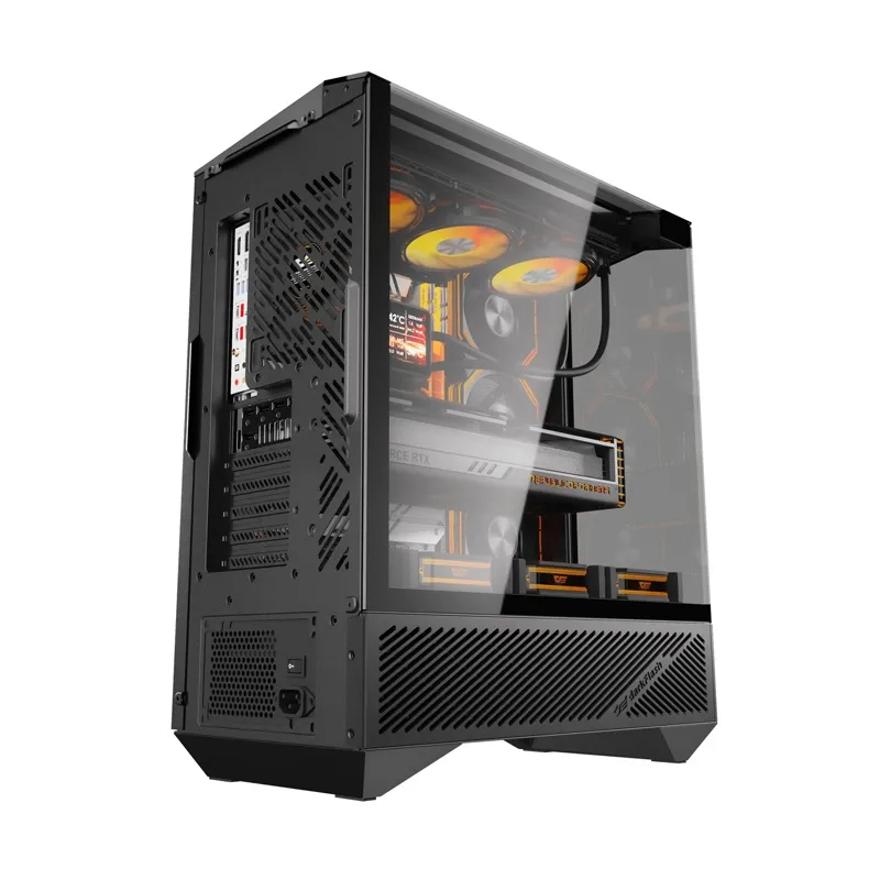 Obudowa Komputerowa DARKFLASH DY460 Z 4 Wentylatorami ARGB - Czarna