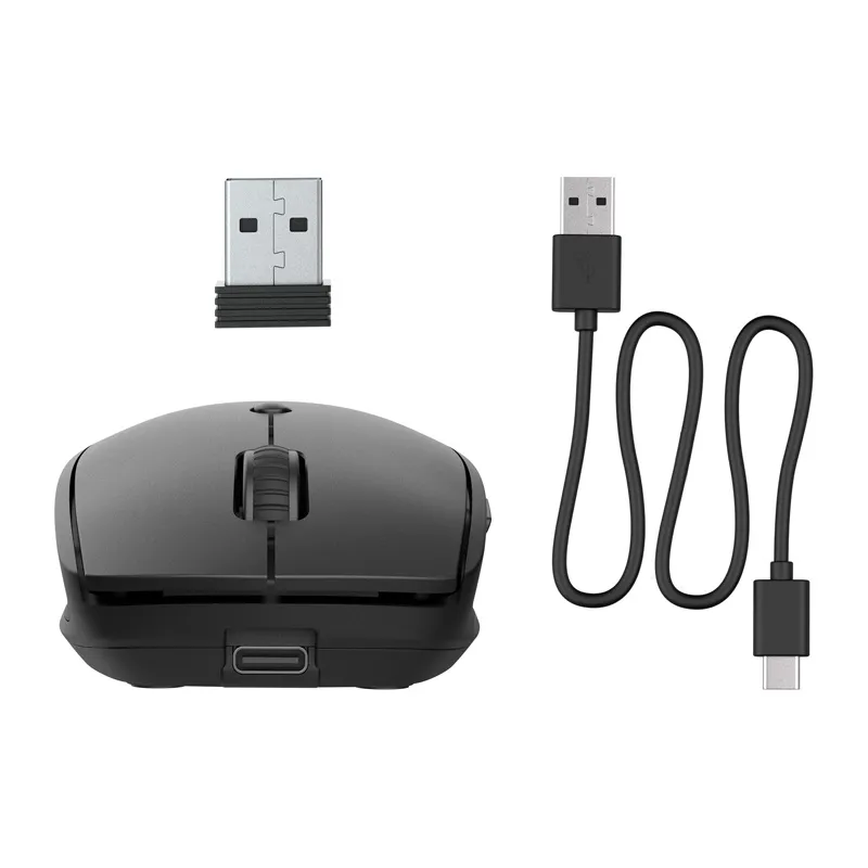 Bezprzewodowa Myszka JLAB GO Charge USB-C - Czarna