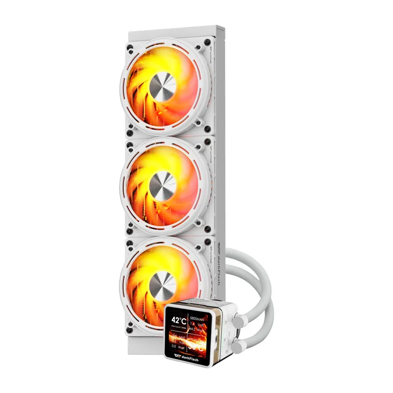 Chłodzenie Wodne CPU DARKFLASH DE360 120mm - Białe