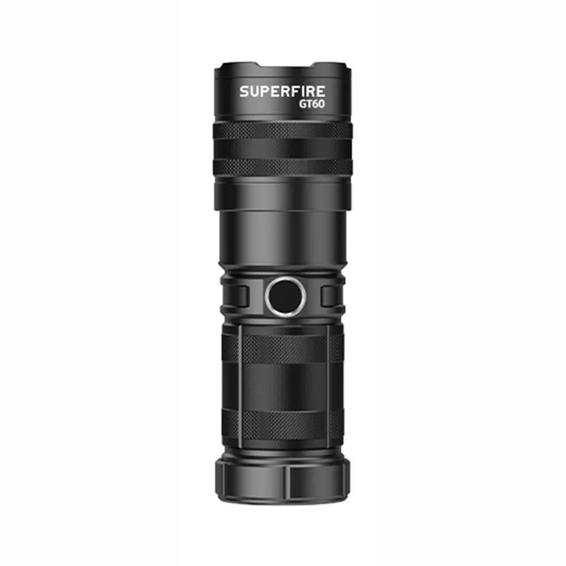 Latarka SUPERFIRE GT60 2600LM USB-C - Czarna
