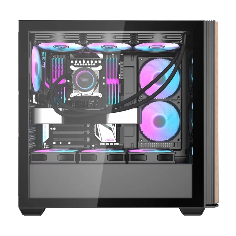 Obudowa Komputerowa DARKFLASH DS900WS 2X SSD 2X HDD - Czarna