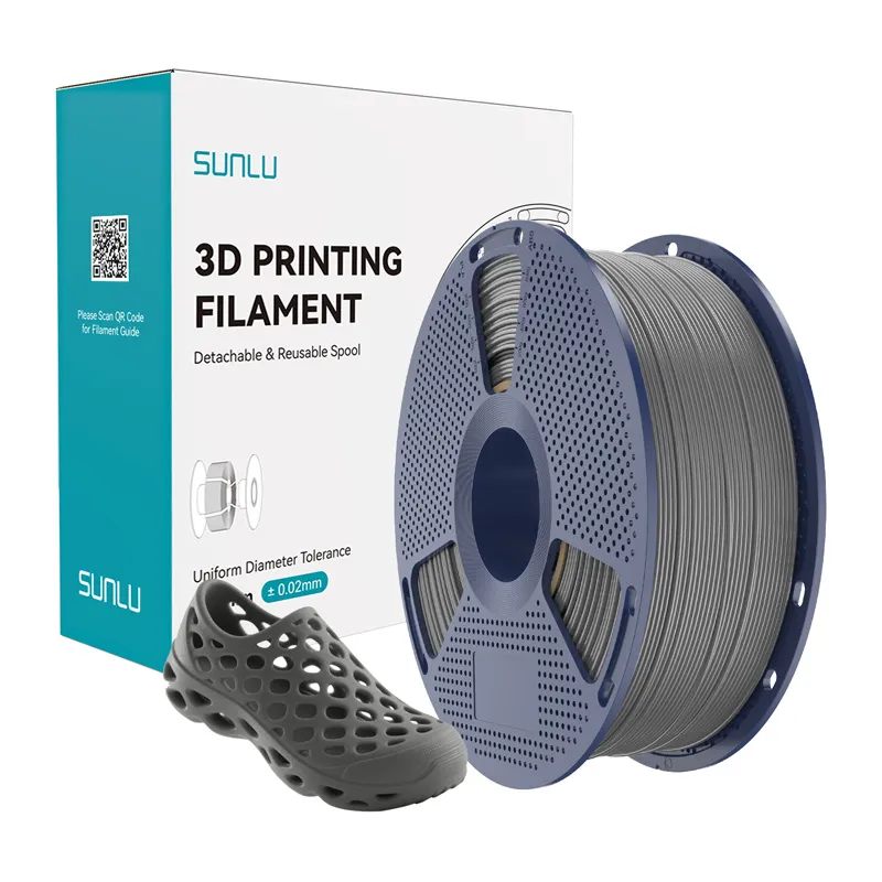 Filament SUNLU TPU 95A 1.75mm 1kg (Szary)