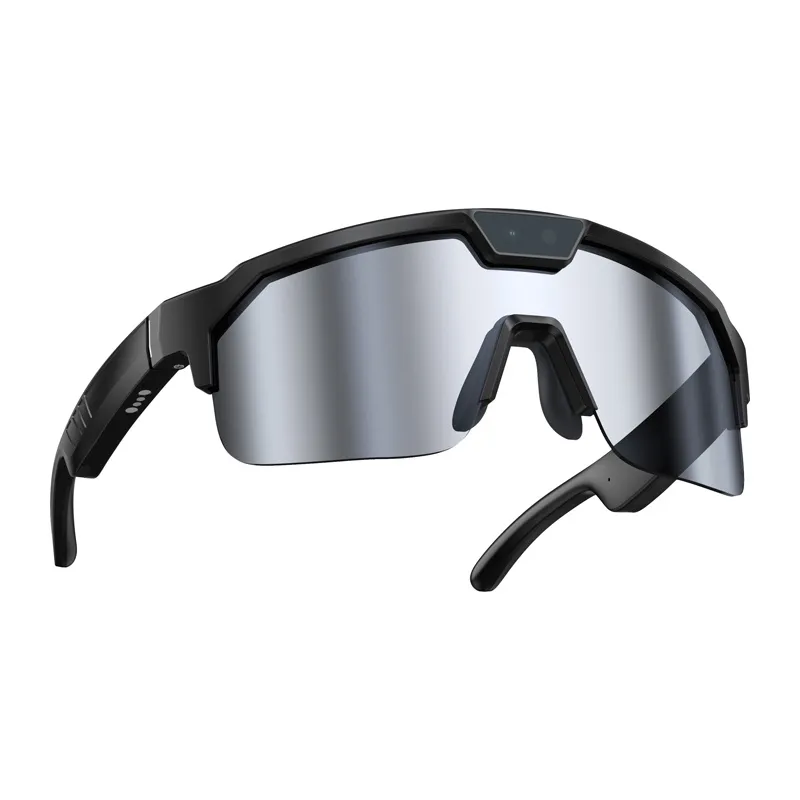 Sportowe Okulary AI ZEBLAZE Q01 Z Kamerą 8MP I Asystentem AI - Srebrne
