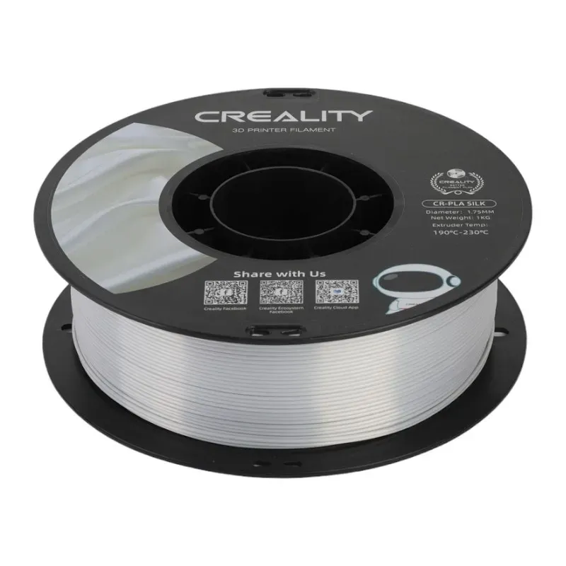 Filament CREALITY CR-Silk PLA 1 kg - Srebrny