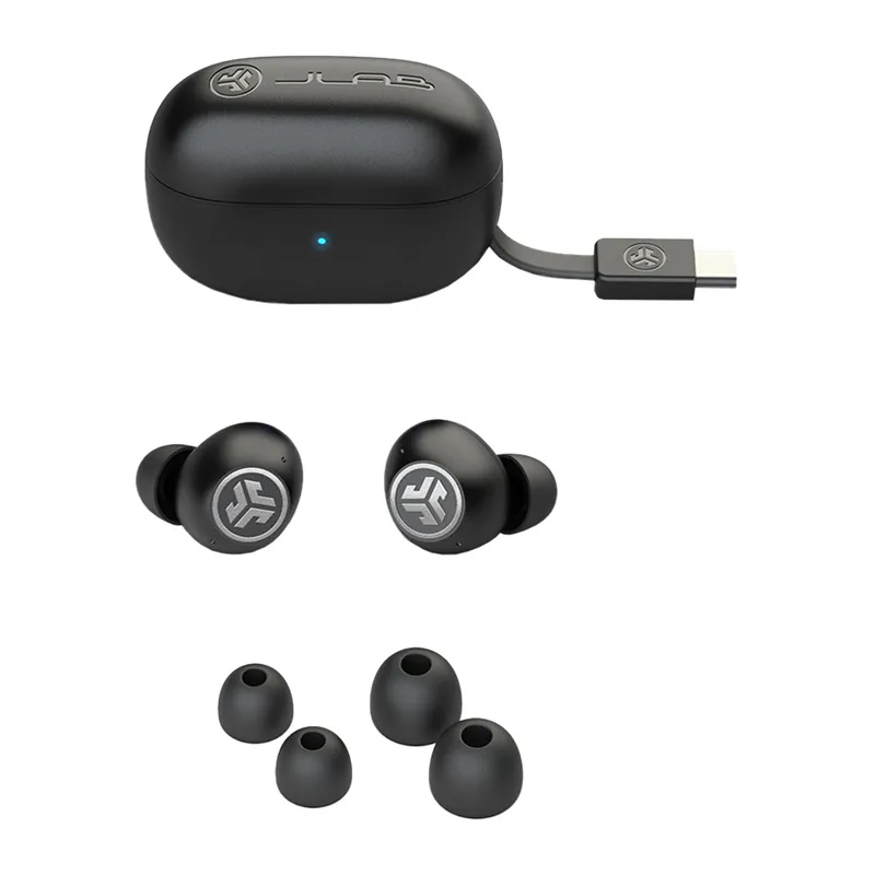 Słuchawki Bezprzewodowe TWS JLAB Go Pop ANC USB-C - Czarne