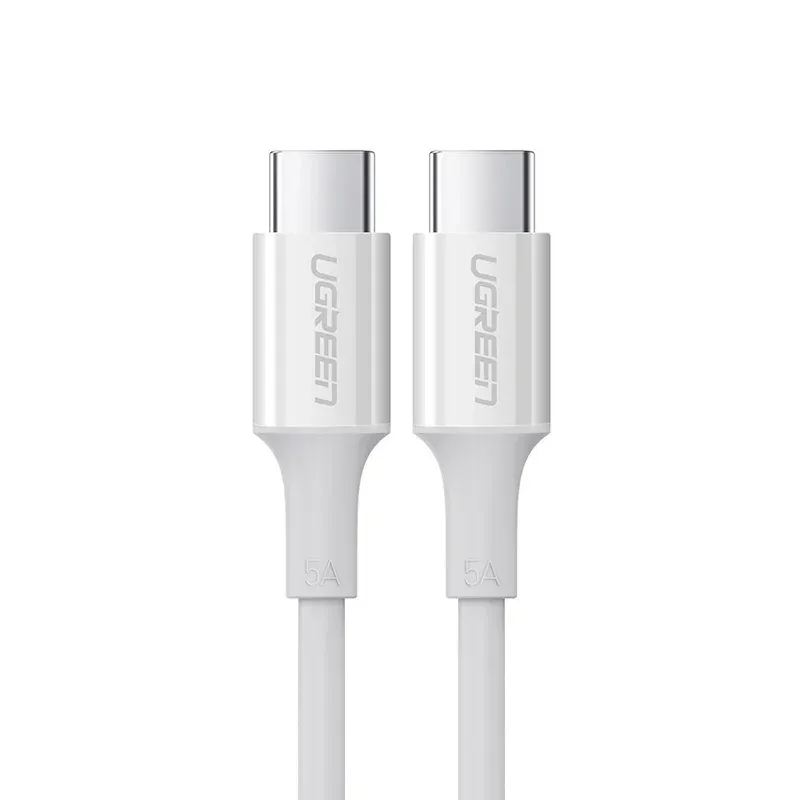 Kabel UGREEN USB-C-USB-C 1m (Biały)