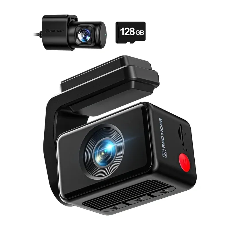Wideorejestrator REDTIGER F4 Pro WIFI 4K + 1080P 128GB