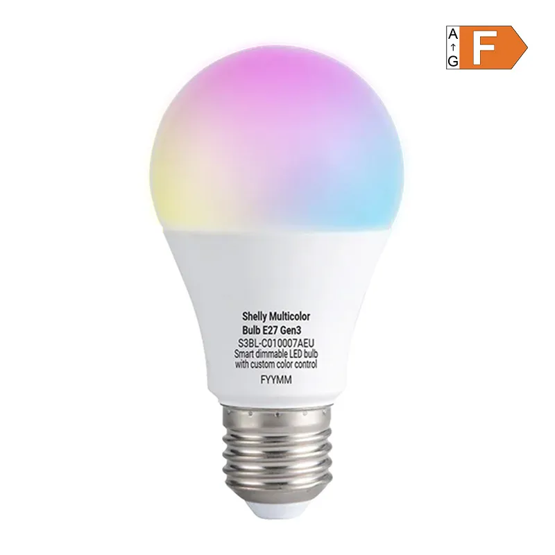 Żarówka LED SHELLY Multicolor Bulb GEN3 E27 8,5W RGB