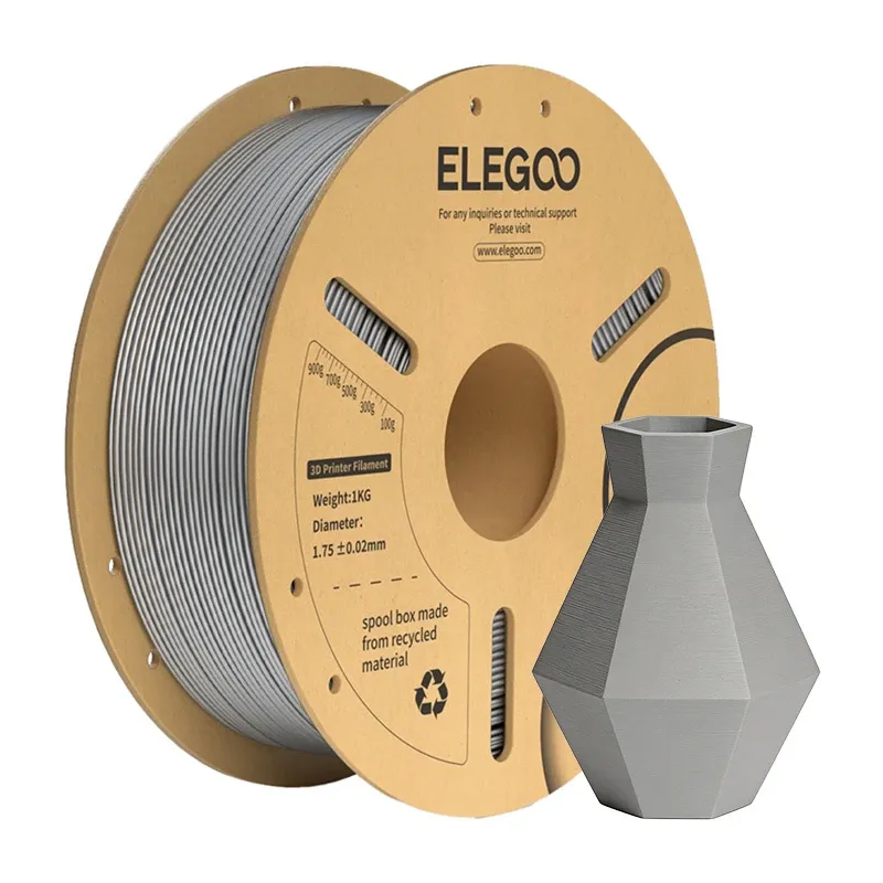 Filament ELEGOO PLA+ 1kg Do Druku 3D - Szary