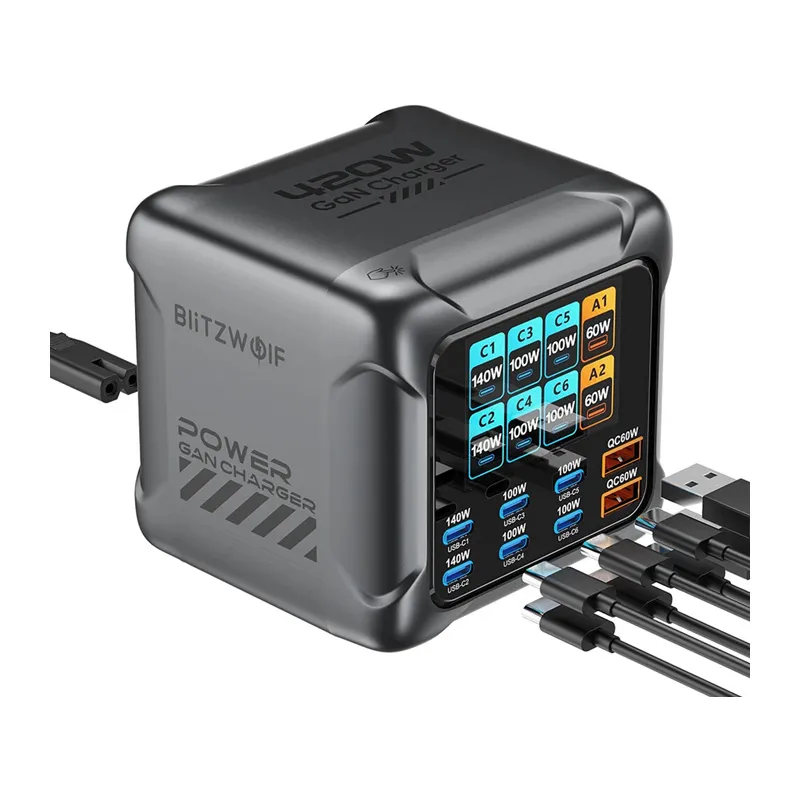 Ładowarka BLITZWOLF BW-S33 420W 8 Portów