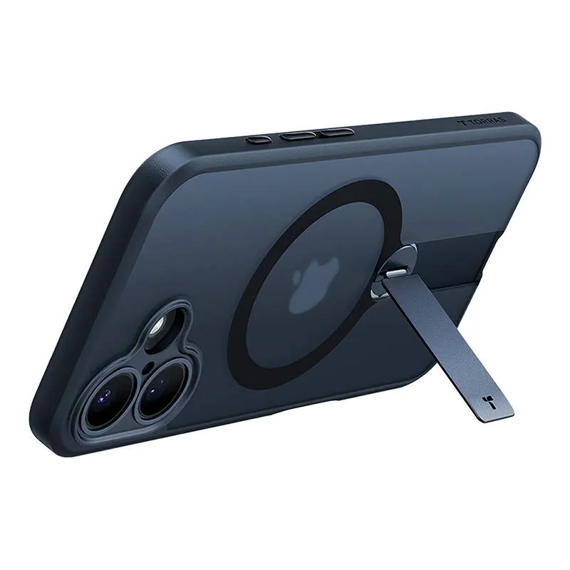 Etui TORRAS Pstand Spin Do IPhone 16 - Czarne