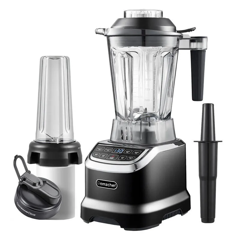 Blender Kielichowy AMZCHEF ZM5003-BK 1200W 1,85l - Czarny