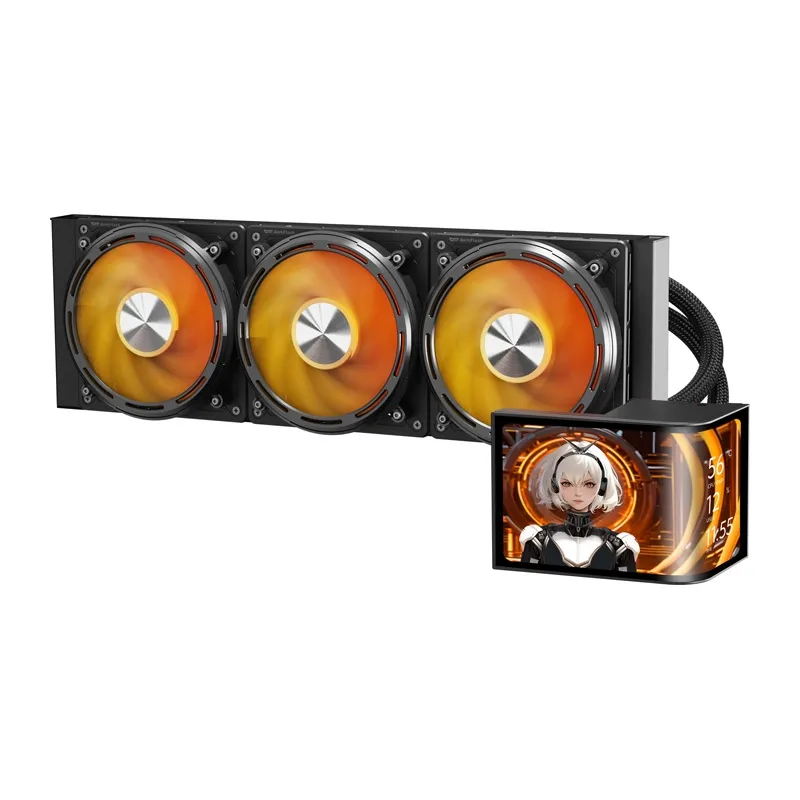 Chłodzenie CPU DARKFLASH UV360 AIO 360mm 320W - Czarne