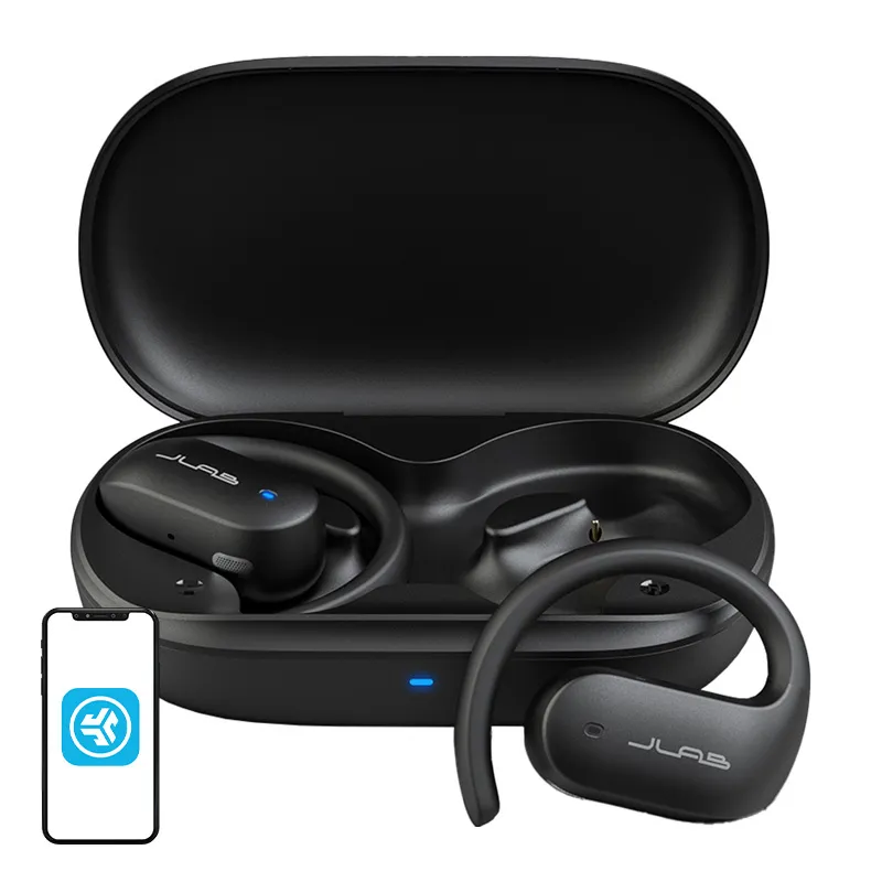Słuchawki Bezprzewodowe TWS JLAB Jbuds Open Sport 2 USB-C - Czarny