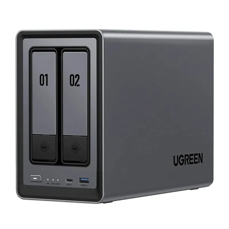 Serwer NAS UGREEN DXP2800 2-DYSKOWY Intel N100 8GB DDR5 2,5GBE