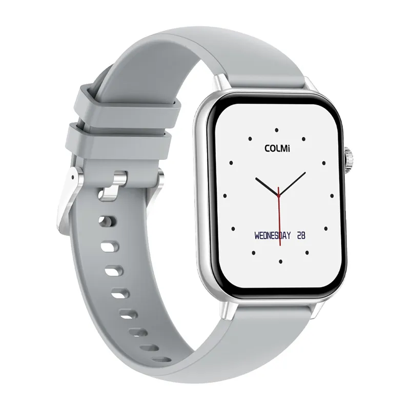 Smartwatch COLMI C28 Z Ekranem AMOLED - Srebrny