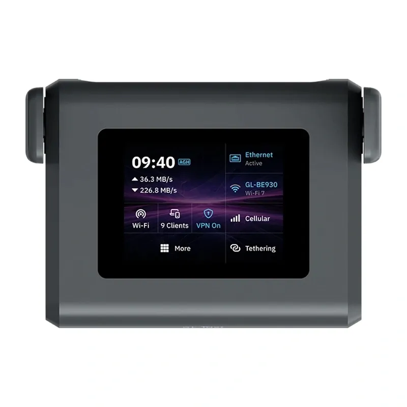 Router GL.INET Slate 7 Pro Wi-Fi 7 Z Ekranem Dotykowym 2,8"