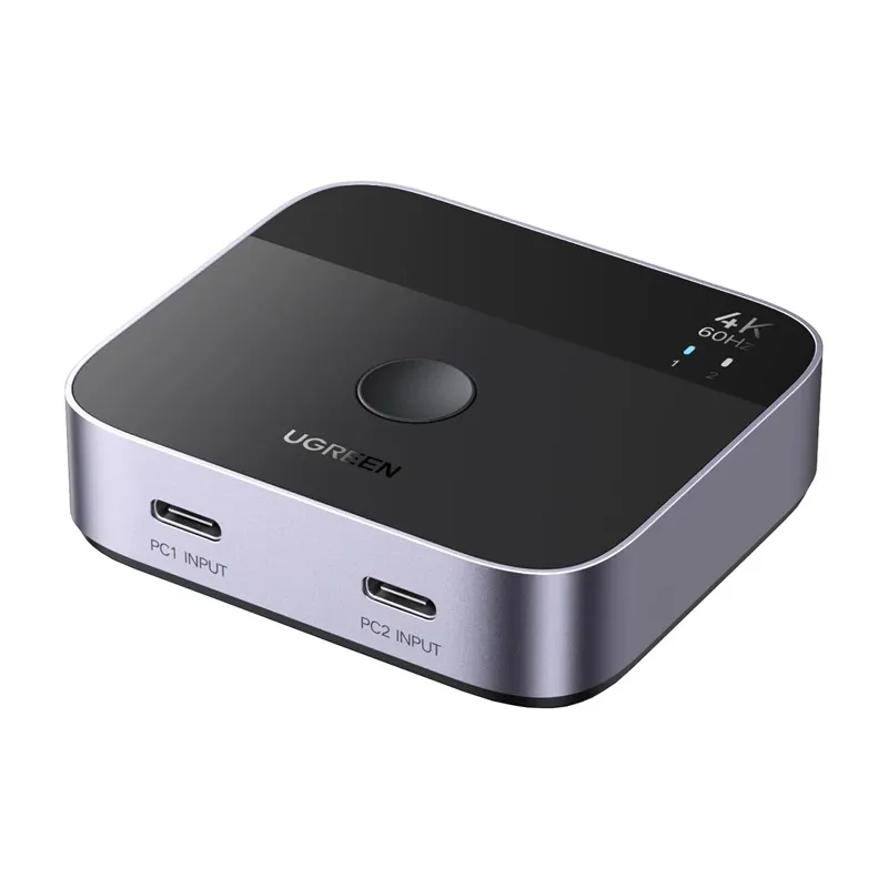 Przełącznik UGREEN AW502 2-PORTOWY USB-C Na HDMI 4K 60Hz