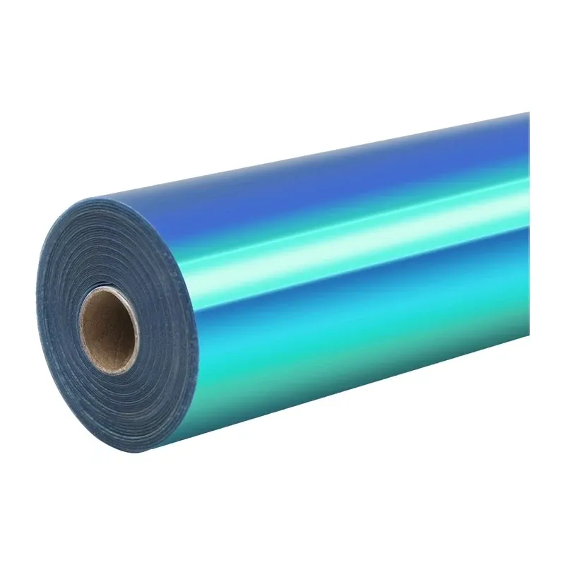 Folia Samoprzylepna HTVRONT Holographic 30.5cm X 90cm - Turkusowa