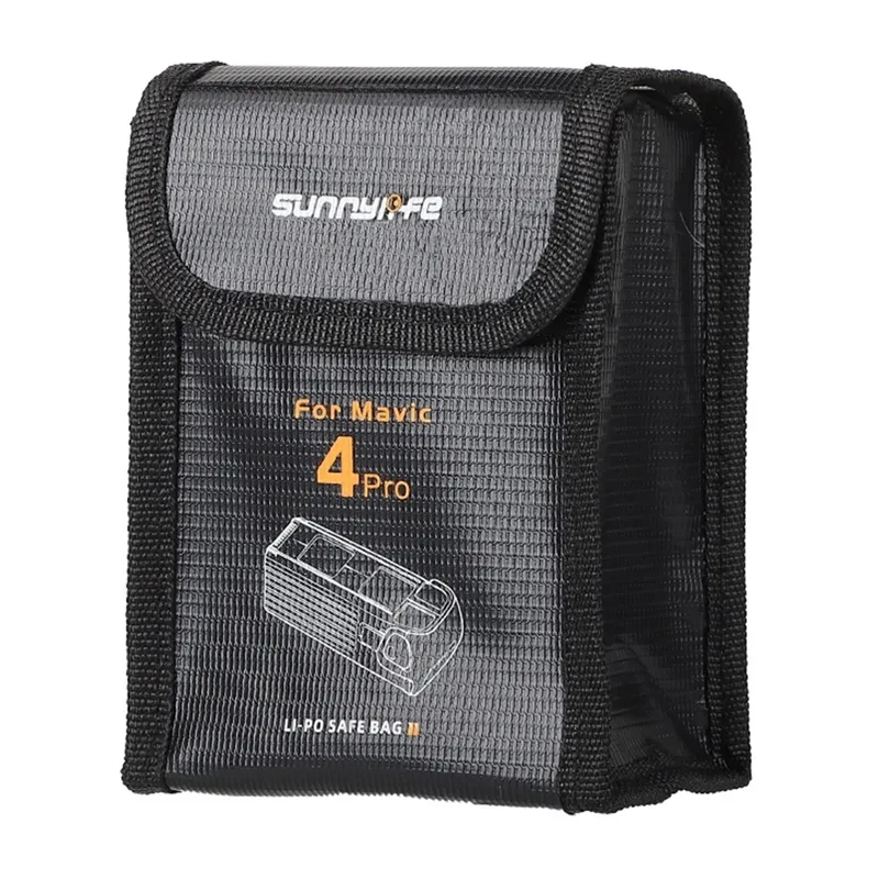 Pokrowiec Na 2 Akumulatory SUNNYLIFE Do DJI Mavic 4 Pro - Czarny