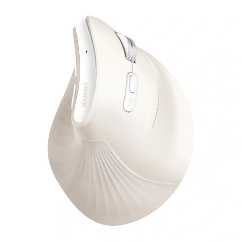 Mysz Pionowa UGREEN MU008MINI Bluetooth 2.4G 4000 DPI - Biała