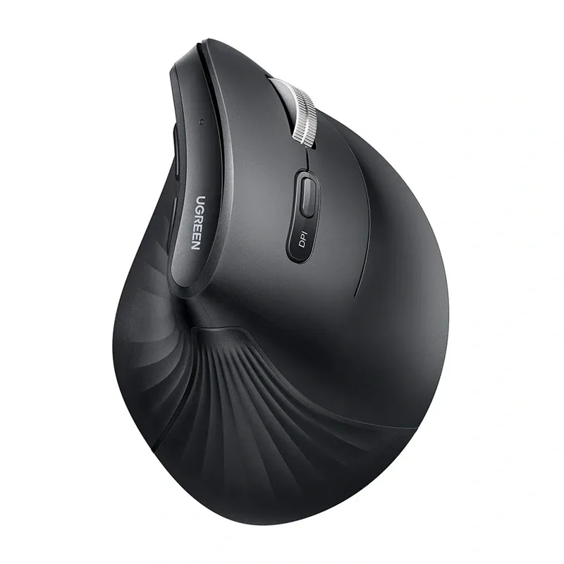 Mysz Pionowa UGREEN MU008SMINI Bluetooth 2.4G Do 4000 DPI - Czarna