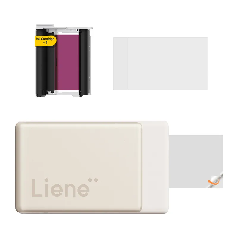 Przenośna Drukarka Do Zdjęć LIENE Pearl N200 Pro 2x3" - Złota