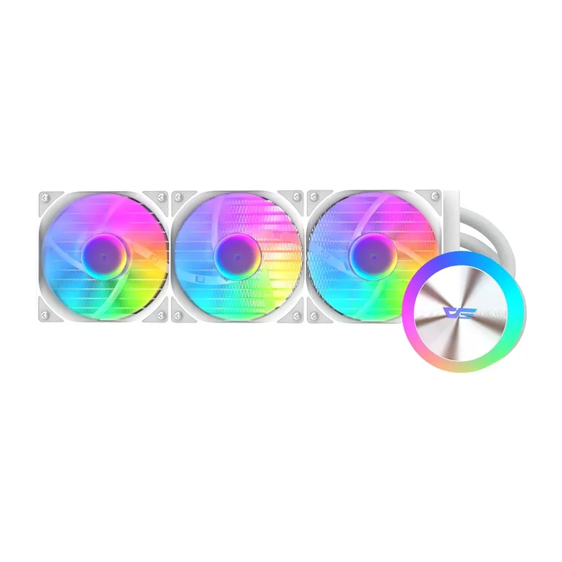 Chłodzenie CPU DARKFLASH DG360 All-In-One 360mm - Białe